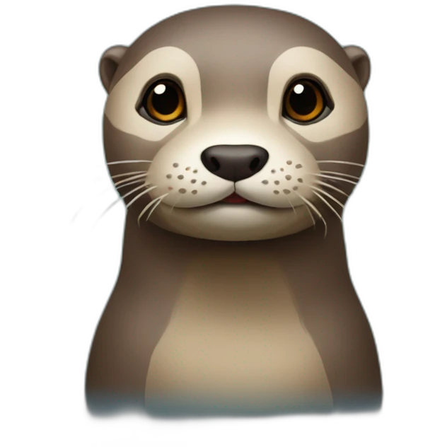mignone loutre prosoniere emoji