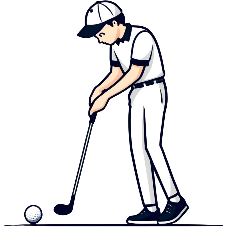 Golfing  emoji
