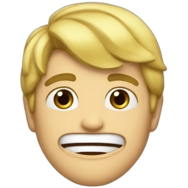 パンに顔を入れたシバイヌ emoji