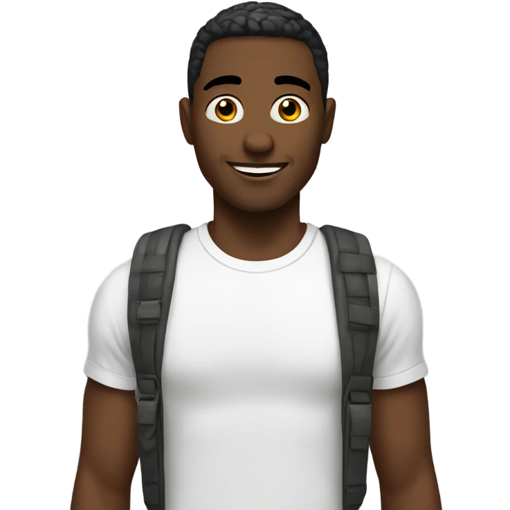 White guy that’s gay emoji