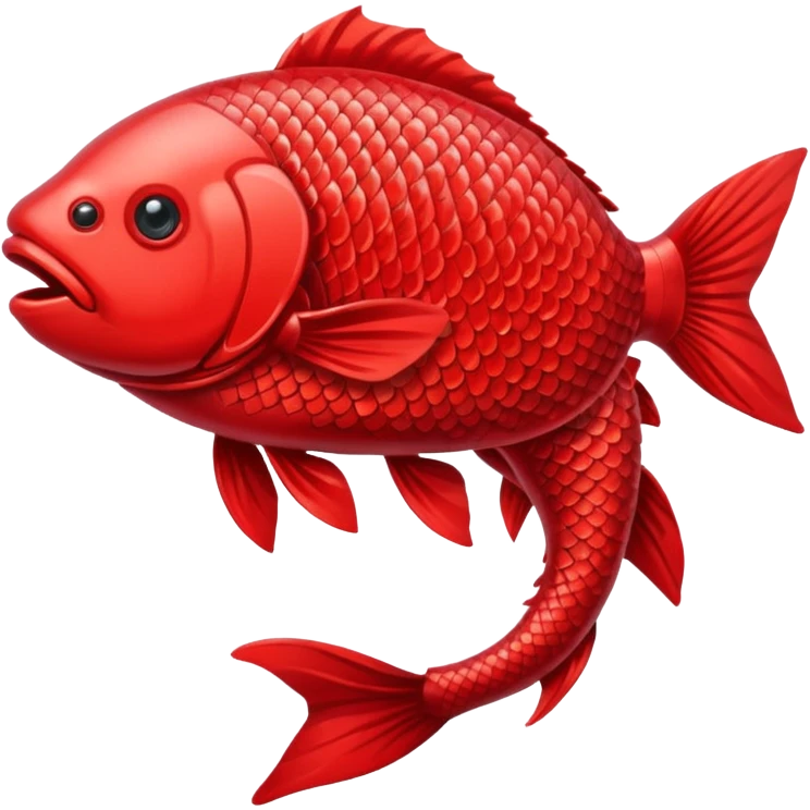 Red carp emoji