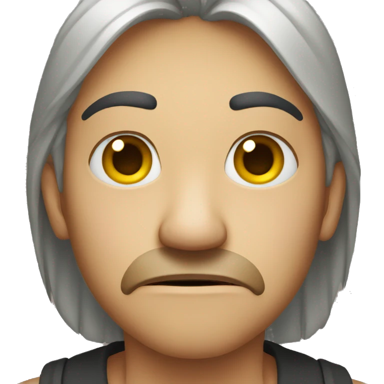 Disgusted emoji