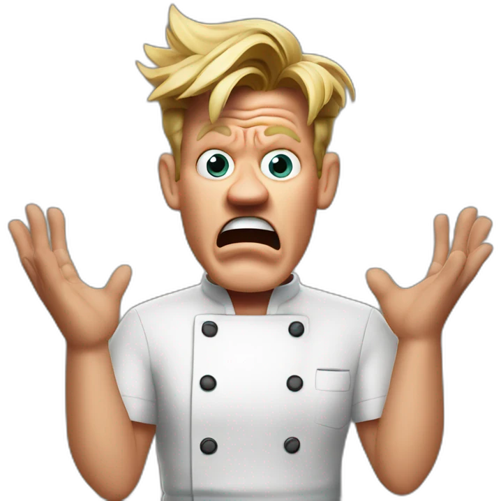 shocked gordon ramsay emoji