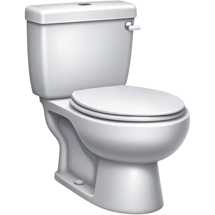 toilet in bathroom emoji