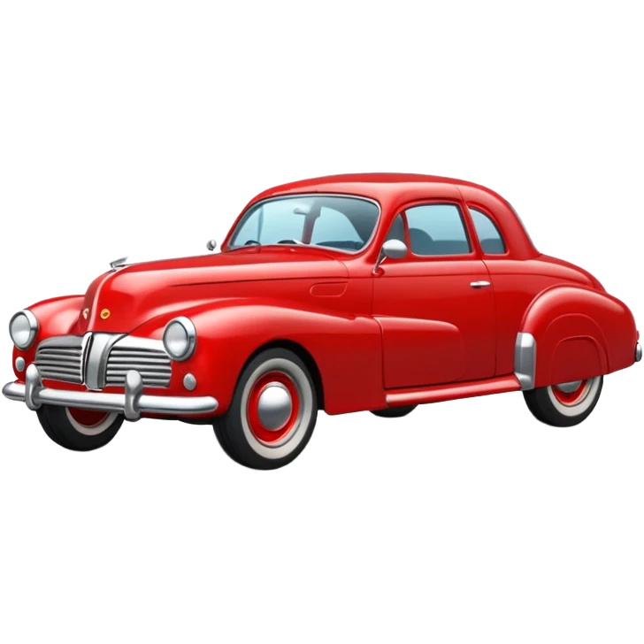 Old style car emoji