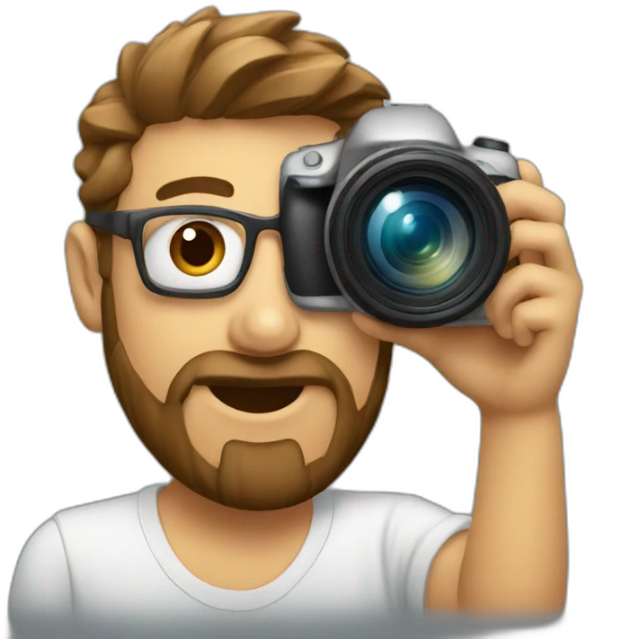 big camera selfie emoji