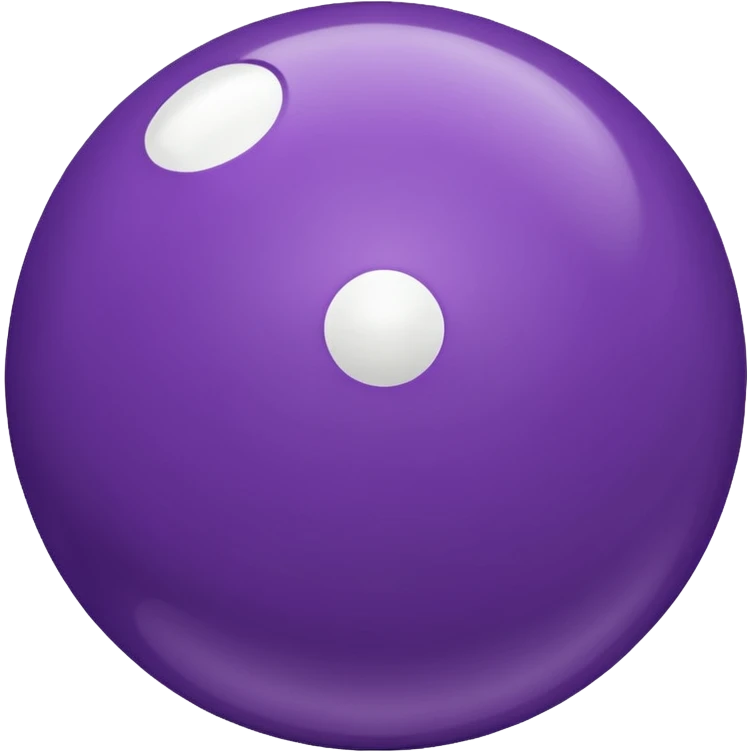 purple 4 pool ball solid emoji