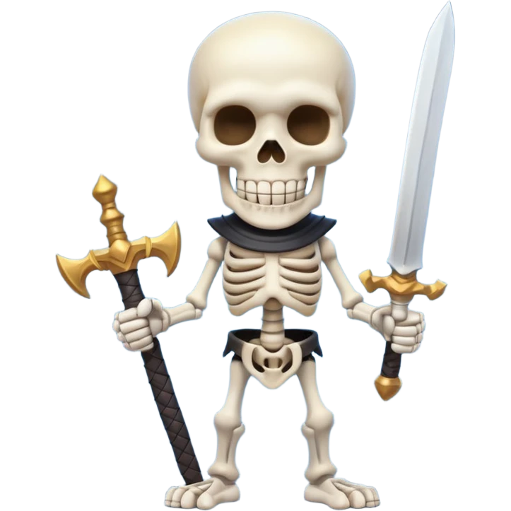 clash royale skeletons emoji
