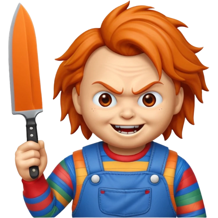 Un emojin de chuky emoji