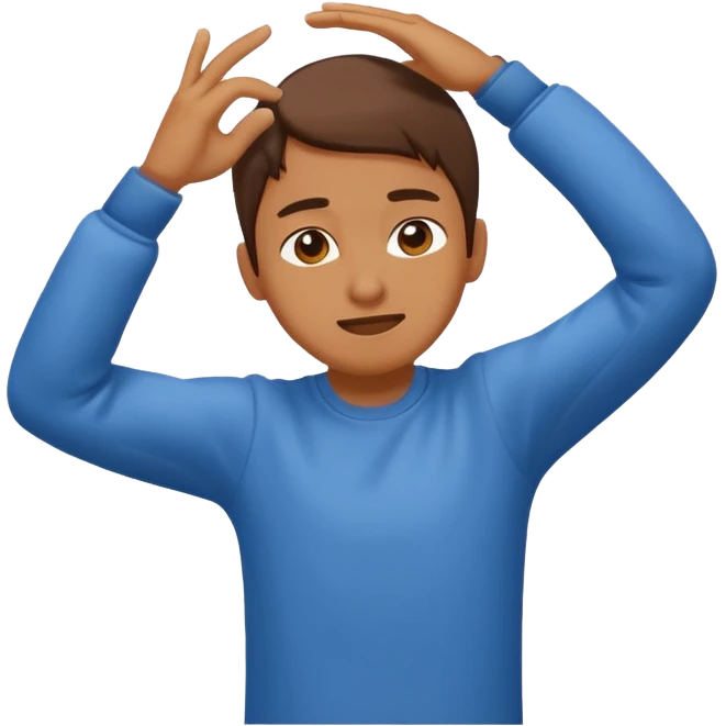 person dab emoji