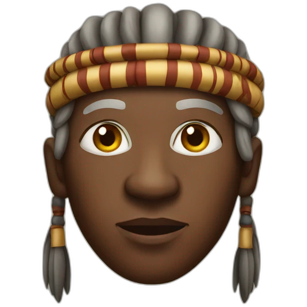 african tribe chief emoji
