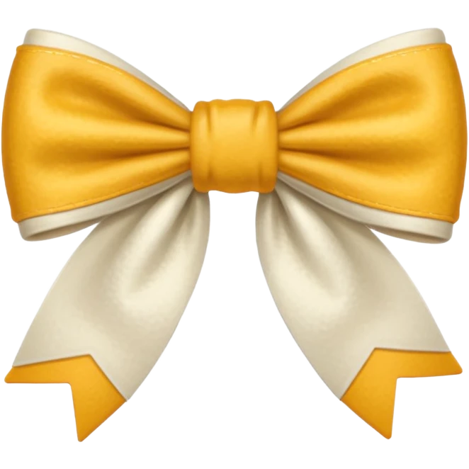 Laço cozy off white emoji