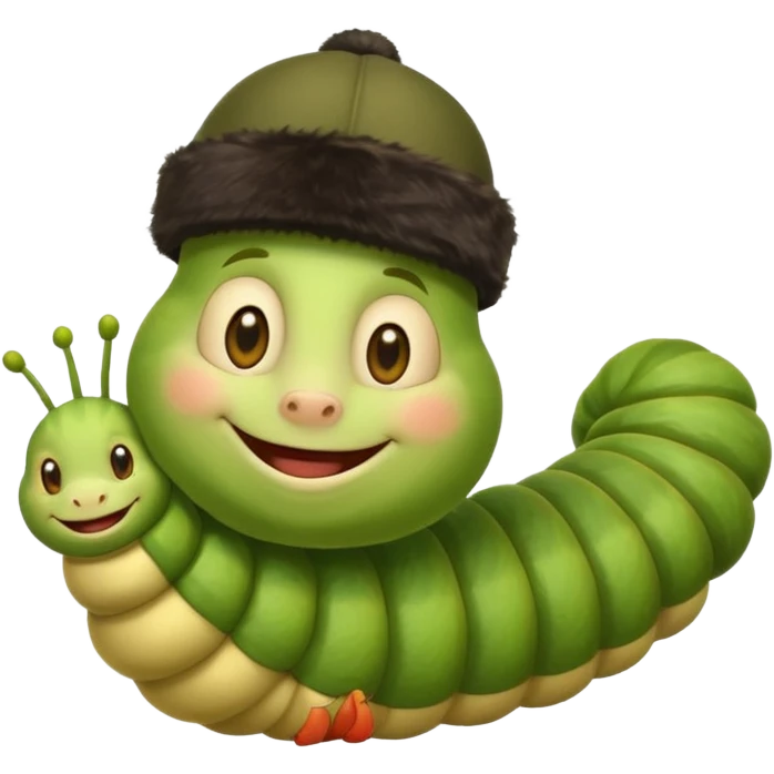 Crear un emoji similar a la oruga rusa emoji