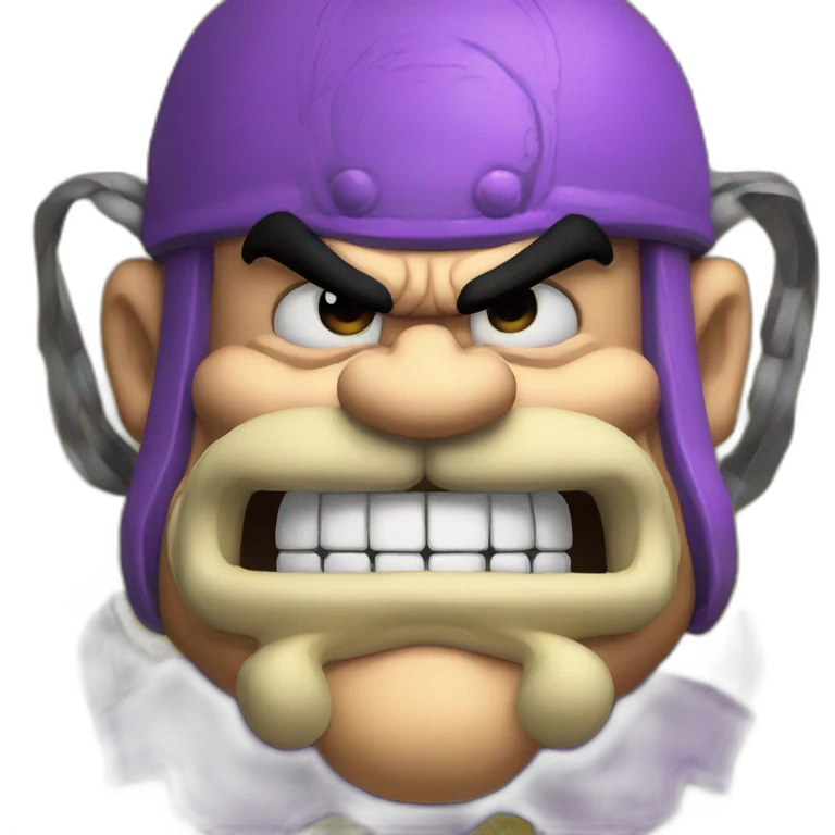 Wario angry emoji