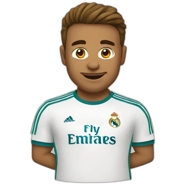 Real Madrid t-shirt  emoji