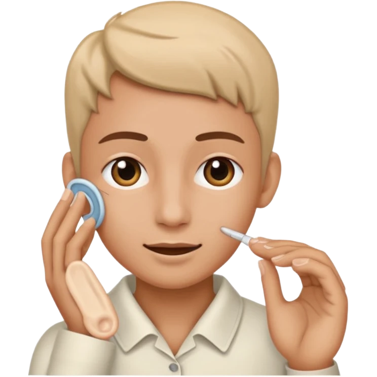 bisturi e orelha emoji