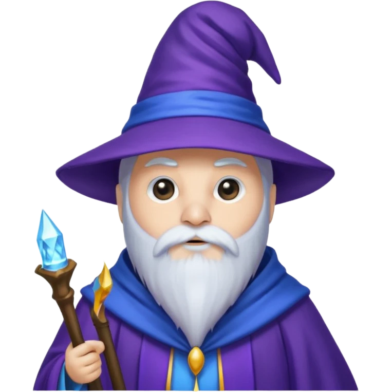 Penguin Wizard emoji