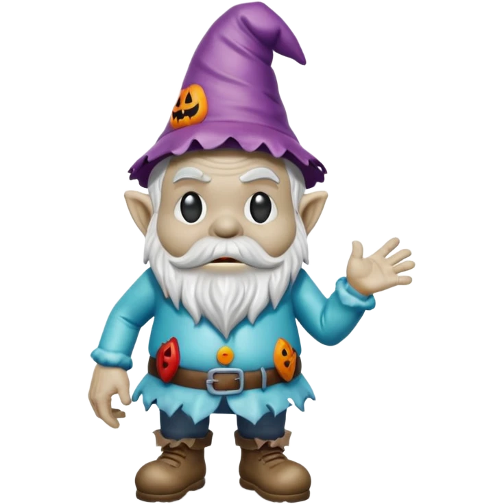   jeff koons inflatable puffy halloween zombie gnome emoji