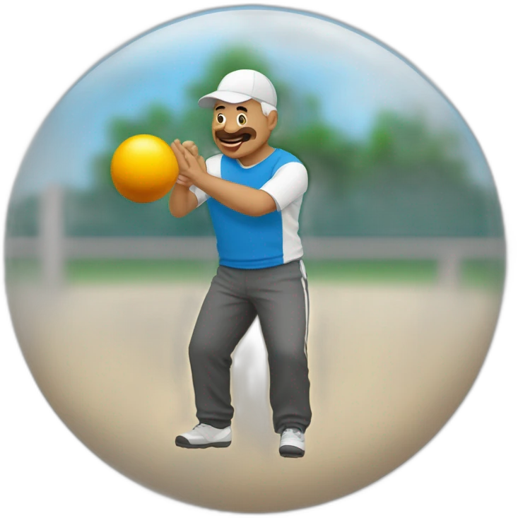 petanque player emoji