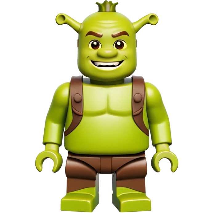 Lego shrek emoji