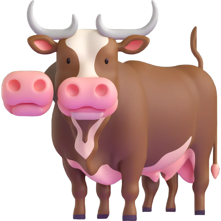 steer bull emoji