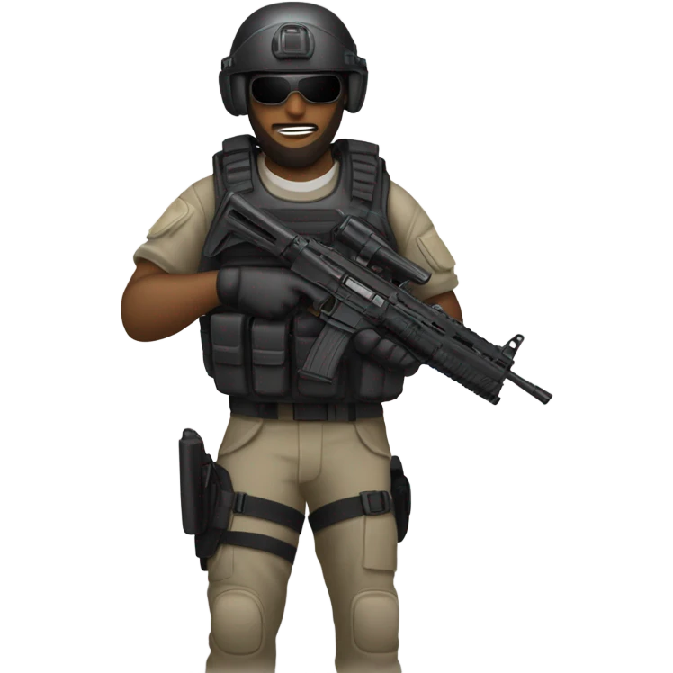Police SWAT operator emoji