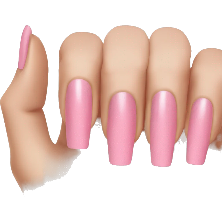 pink nails  emoji
