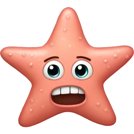 Patrick star emoji