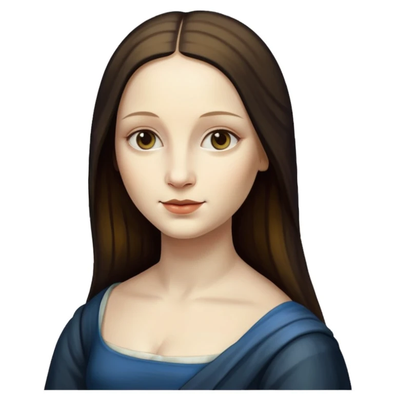 monalisa painting emoji