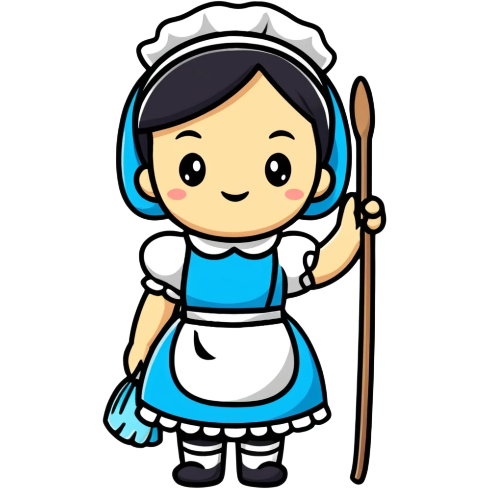 maid character emoji