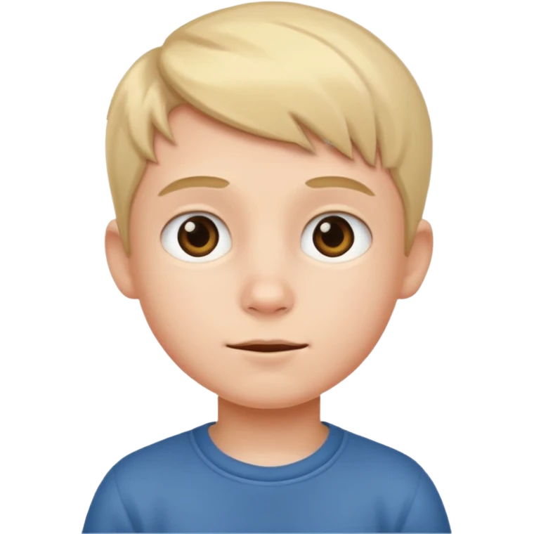 A cute lil boy emoji