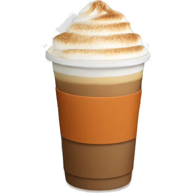 starbucks pumpkin spice latte  emoji