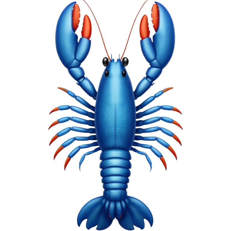 White lobster  emoji