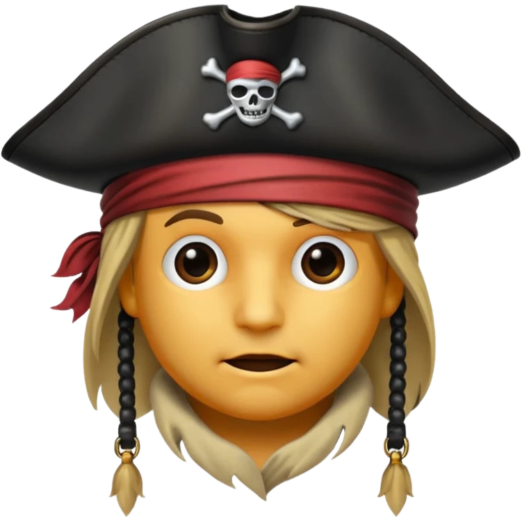 pirate hat emoji