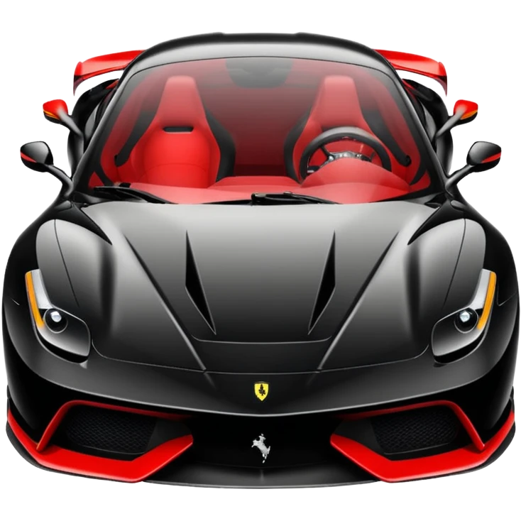 black farari car koli si change kar do emoji