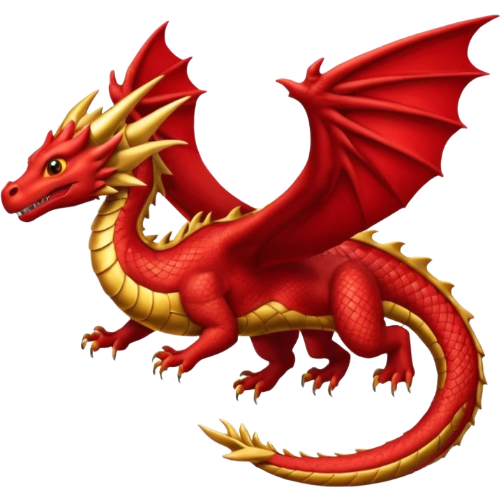 Dragón volando  emoji