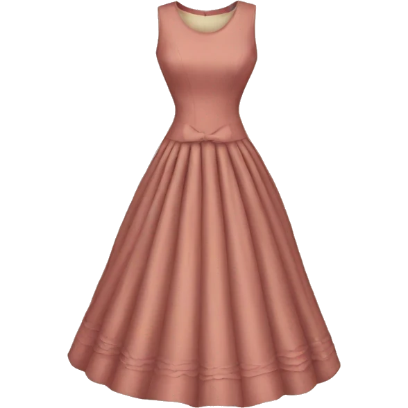 Vintage dress emoji