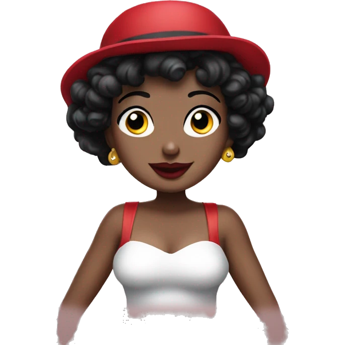 Betty boop emoji