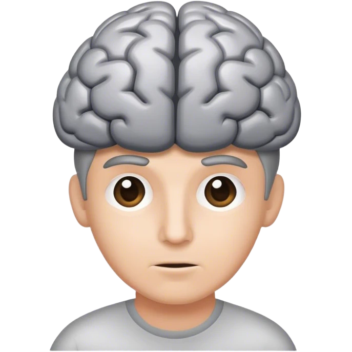 un cerveau  emoji