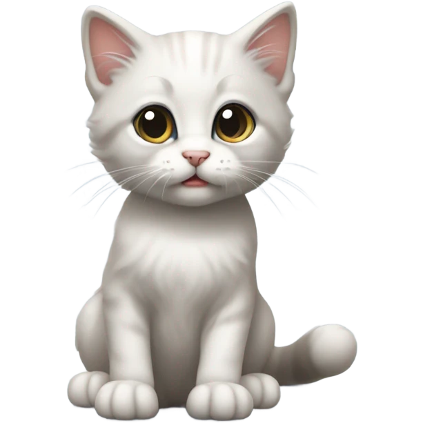 begging kitty emoji
