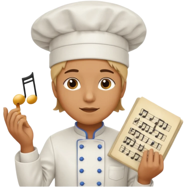 Music chef emoji