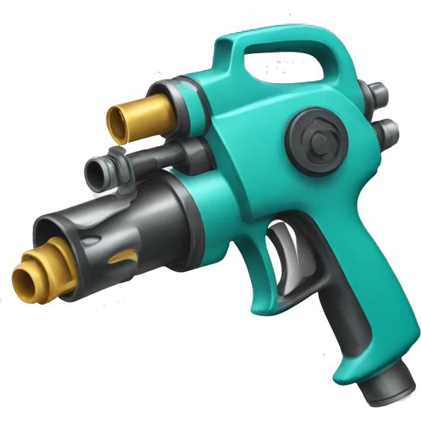 Spraygun emoji