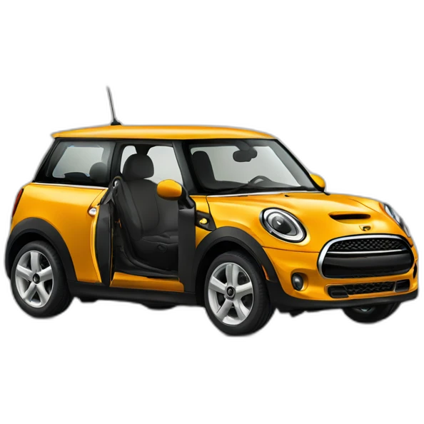 yellow-orange new Mini car emoji