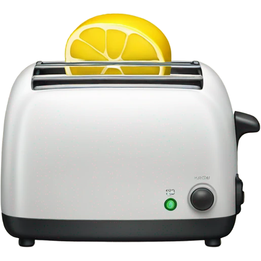 Lemon toaster  emoji