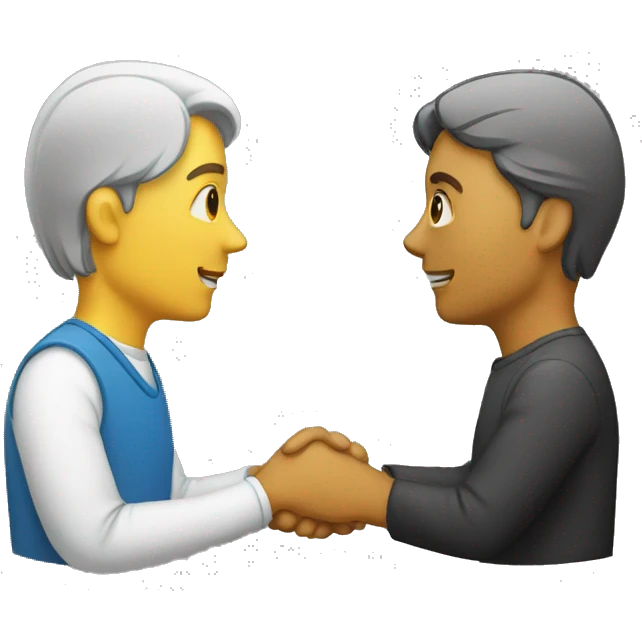two people meeting  emoji