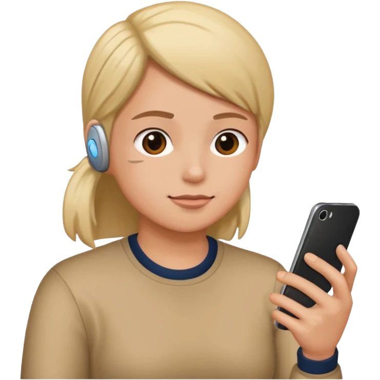 person sitting phone sticker
 emoji