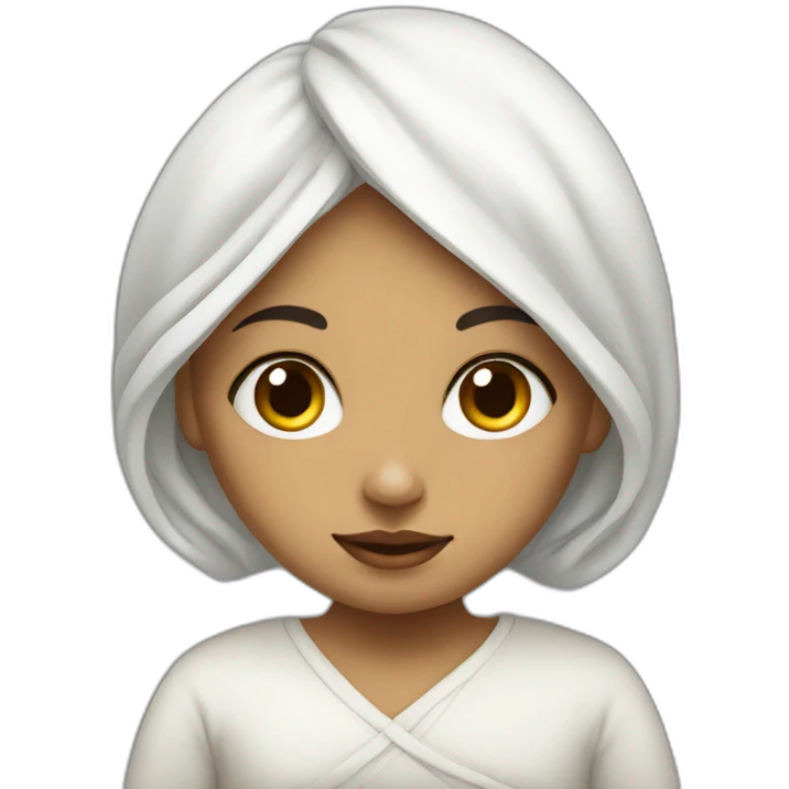 girl with khinkali head emoji