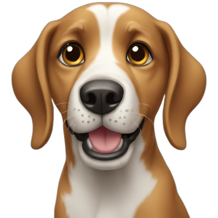 dog-waving-hand emoji