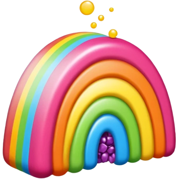 rainbow sweet  emoji