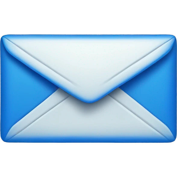 blue post mail emoji